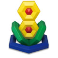 Alternate Image #4 of Rainbow Color Hexacus™ for Stacking and Building Block Play