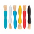 Alternate Thumbnail #6 of Triangle Grip Assorted Color Paint Brushes - Set of 6