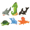 Thumbnail Image of Squeezable Aquatic Animal Playset