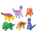 Soft and Squeezable Dinosaur Playset
