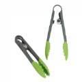 Alternate Image #2 of 7" Silicone Mini Tongs - Set of 2