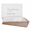 Magnetic Dry Erase Boards - Set of 10