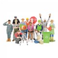 Vinyl Career Figures - 12 Pieces