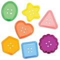Thumbnail Image of Clear Button Counters - 90 Pieces