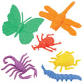 Colorful Assorted Bug Counters with 12 Different Insects