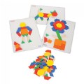 Pattern Blocks and Picture Cards Set