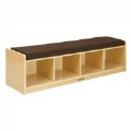 Carolina 4-Section Bench Cubby