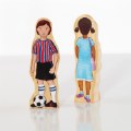 Alternate Image #4 of Wooden Wedgie Families - Set of 28