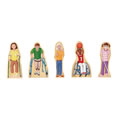 Wooden Wedgie Friends with Special Needs - Set of 5