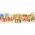 Alternate Image #7 of Wooden Community People - 42 Pieces