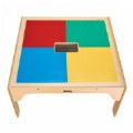 Alternate Thumbnail #5 of Wooden FunTable&reg; Standard Size with Brick Plate Top
