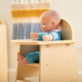 Alternate Image #3 of Wooden Doll High Chair