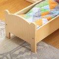 Thumbnail Image #3 of Wooden Doll Bed with Bedding
