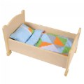 Thumbnail Image #4 of Wooden Doll Bed with Bedding