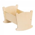Thumbnail Image #4 of Wooden Doll Cradle with Pillow and Blanket