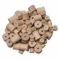Wooden Craft Spools - 144 Pieces