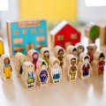 Thumbnail Image #5 of Children From Around the World Wooden Block Figures - Set of 17