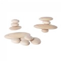 Alternate Image #3 of Wood Stackers: River Stones - 20 Pieces