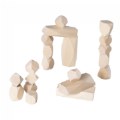 Alternate Image #3 of Wood Stackers: Standing Stones - 20 Pieces