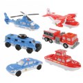 Thumbnail Image of Magnetic Mix and Match Vehicles - 18 Pieces