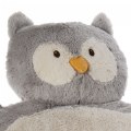 Alternate Image #2 of Plush 31" Owl Shaped Baby Mat
