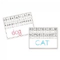 Double-Sided Dry-Erase Magnetic Letter Boards - Set of 10