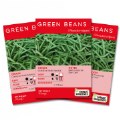 Bush Green Beans Seeds 3-Pack