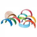 Thumbnail Image of Wooden Rainbow Arches and Tunnels - 12 Pieces
