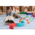 Alternate Image #8 of Wooden Rainbow Arches and Tunnels - 12 Pieces