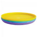 Multicolor Plates - Set of 4