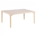 Laminate 30" x 48" Rectangle Table with 15" - 24" Adjustable Legs