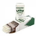 Alternate Image #2 of Large White Crayons - 12 Count