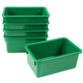Thumbnail Image of Green Colored Storage Bin - Set of 5
