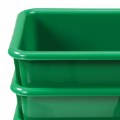 Alternate Image #3 of Green Colored Storage Bin - Set of 5