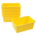 Yellow Colored Storage Bin - Set of 5