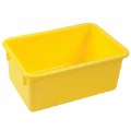 Alternate Image #2 of Yellow Colored Storage Bin - Set of 5