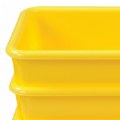 Alternate Image #3 of Yellow Colored Storage Bin - Set of 5