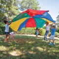 Alternate Thumbnail #3 of 20' Rainbow Parachute with 16 Handles