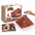 Little Bricks Builders Construction Set with Concept Cards - 60 Piece Set