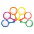 Bright Color Toddler Magnifiers for Exploration with Chunky Handles - Set of 6