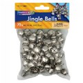 Alternate Image #2 of Silver Jingle Bells - 72 Pieces