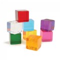 Translucent Sensory Perception Cubes - 8 Pieces