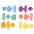 Alternate Image #2 of Clear Jr Rainbow Pebbles - 36 Pieces