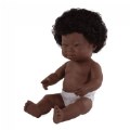 Down Syndrome Doll - African Girl 15"