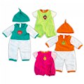Doll Clothes - Set of 4 - Warm & Cold Pajamas for 15.75" Dolls