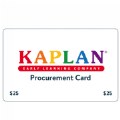 Primary Thumbnail of Kaplan Procurement Card - $25
