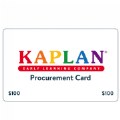 Primary Thumbnail of Kaplan Procurement Card - $100