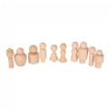 Thumbnail Image #3 of Natural Wood Figures - 10 Pieces