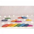 Thumbnail Image #7 of Rainbow Wood Loose Discs - 14 Pieces