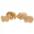 Alternate Image #6 of Soft Sounds Wooden Animal Shakers - Set of 4